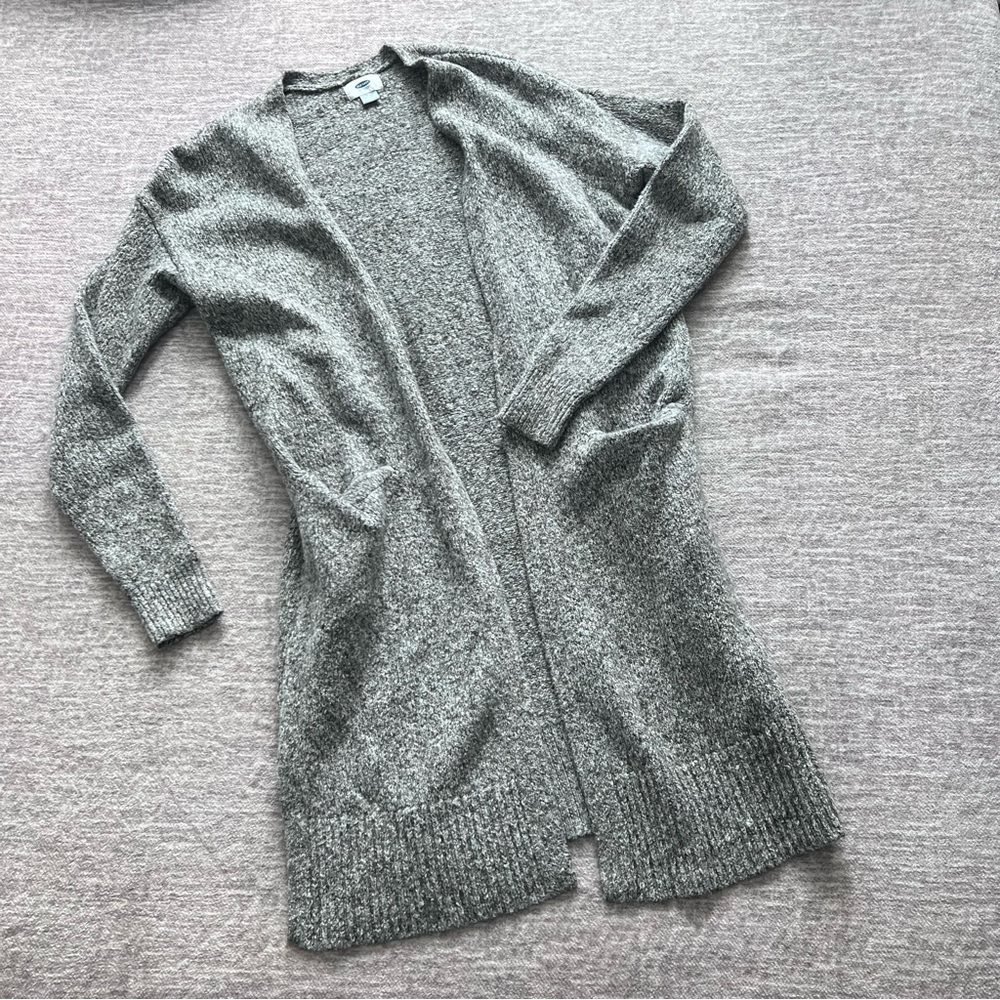 Old Navy Heather Gray Women's Cardigan